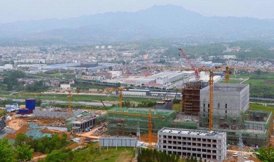 米乐M6：安康市生活垃圾焚烧发电项目主体结构已全部封顶