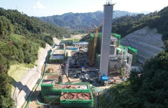 米乐M6：湖北十堰城区生活垃圾焚烧发电项目两子项封顶