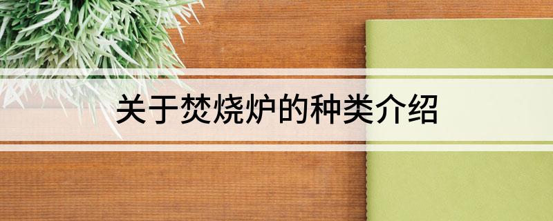 关于焚烧炉的种类介绍