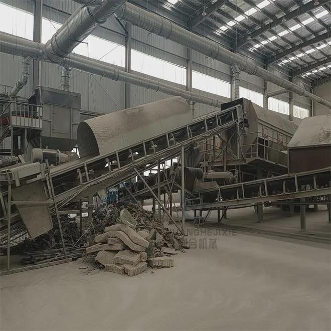 高效环保：小型建筑垃圾处理全套设备——装修垃圾分选生产线