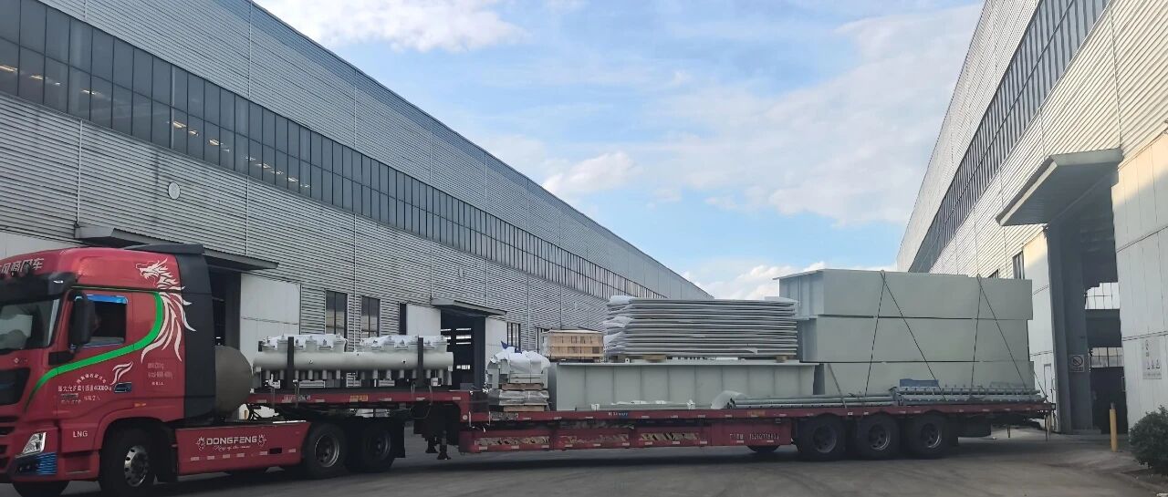 华星东方承建的河北省石家庄市晋州市生活垃圾焚烧发电提升技改项目烟气净化工程开工建设(图4)