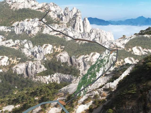 花127亿给大山装扶梯行不行？