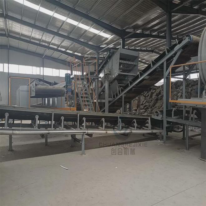 新型筛料设备革新建筑垃圾处理—工艺布置简单建筑垃圾分拣分离机(图3)
