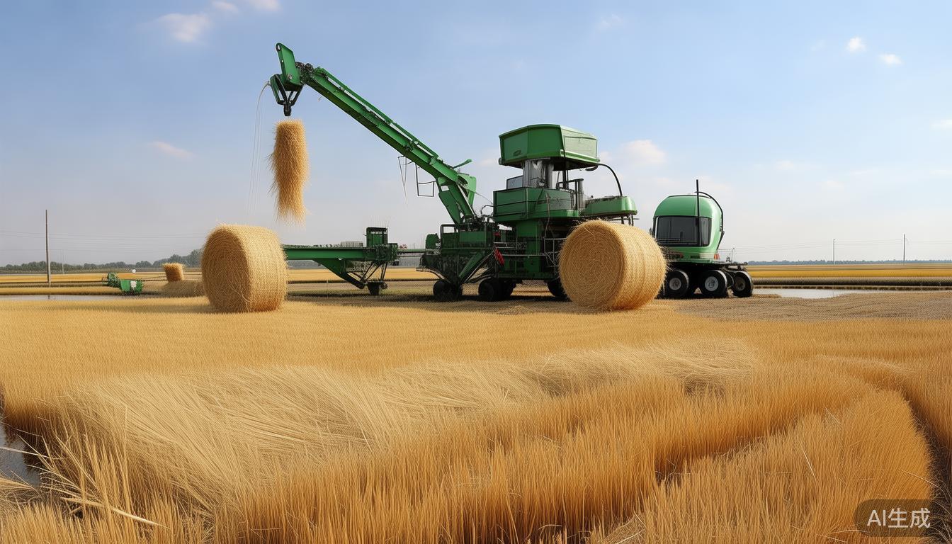 米乐M6平台：从田间废料到生态宝藏秸秆华丽转身的背后藏着怎样的财富密码？(图2)