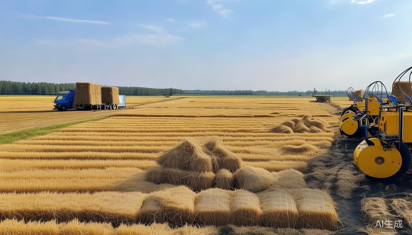 米乐M6平台：从田间废料到生态宝藏秸秆华丽转身的背后藏着怎样的财富密码？(图9)
