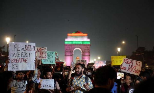 印度德里空气污染持续恶化甚至小动物们都患上了支气管炎！(图15)