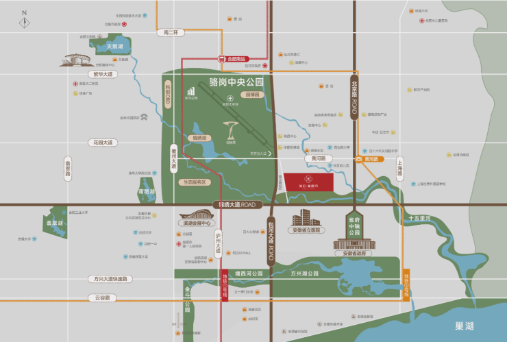 合肥琥珀星樾湾新房周边配套-价格